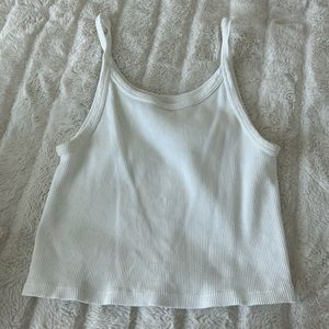Brandy Melville white tank top one size